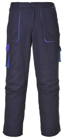 Portwest TX11 Pantalon de Sécurité Contraste Texo Marine Grand, M
