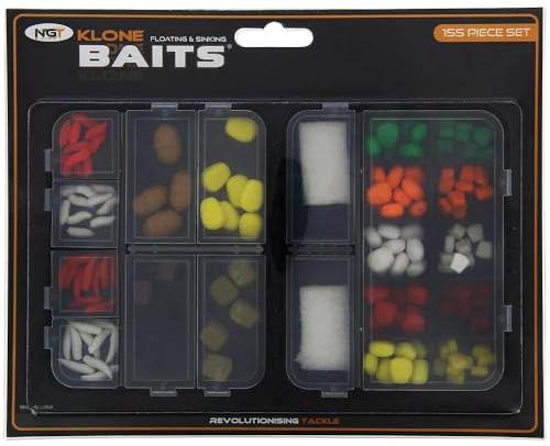 NGT Klone Baits Set (155 Piece) - Green, One Size