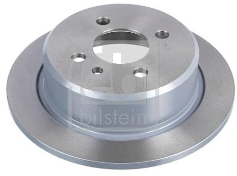 FEBI BILSTEIN 2x Bremsscheibe Hinten Ø258mm Dicke: 10mm Lochkreis-Ø: 100mm voll 04091