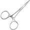 May Mini Klemme 9,5 cm Edelstahl – Präzisionsklemme rostfrei, gerade Spitze, innen gerieft – Ideal für Basteln, Modellbau & Hobby