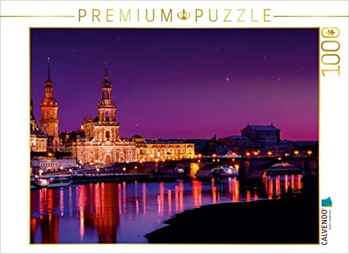 CALVENDO Puzzle Märchenhaftes Dresden | 1000 Teile Lege-Größe 64 x 48 cm Foto-Puzzle für glückliche Stunden