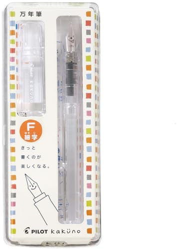 Pilot Kakuno Fka-1Sr-NCF-Füllfederhalter mit feiner Spitze, nicht farbiger Körper