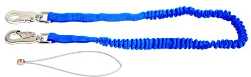 Laser 6876 Safety Tool Lanyard - 2 x Zinc Alloy Hooks & 4mm Wire