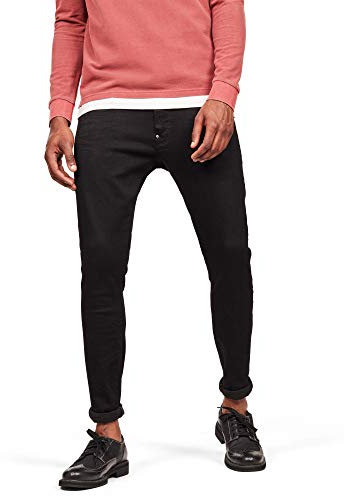G-Star Homme Jean Revend Skinny, Noir (pitch black 51010-B964-A810), 34W / 34L