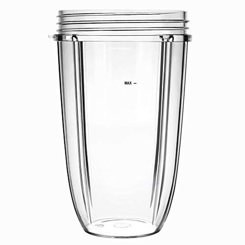 Ricambio tazza tazza per Nutribullet 600W & Pro 900W frullatore/mixer, parti di ricambio per Nutribullet 24oz nutribullet cups Clear