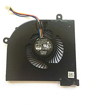 segoo New CPU Cooling Fan for MSI GS65 GS65VR P65 MS-16Q2 MS-16Q1 MS-16Q3 Series 16Q2-CPU-CW