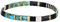 C·QUAN CHI Frauen Tila Perlen Stretch Handmade Regenbogen Farben Freundschaft Armbänder 08O