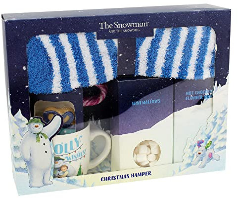 The Snowman Christmas Eve Giftset Hamper Stocking Filler Mug Socks Hot Chocolate