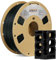 OVERTURE Super PLA+ Filament 1.75mm, 1kg Spule (2.2lbs), Maßgenauigkeit +/- 0.03 mm, für 3D-Drucker (Schwarz)