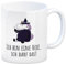 Einhorn-Hexe Kaffeebecher mit Spruch Ich bin eine Hexe ich darf das eine lustige Tasse für die Arbeit Einhorn Hexe das Kaffeetasse Halloween Frauen lustiger Zauberstab Becher