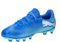 PUMA Unisex Kids Future 7 Play Fg/Ag Jr Soccer Shoe, Hyperlink Blue Mint Puma White, 5.5 UK