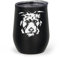 Lurcher Hunde-Rasse Tumbler Art gravierte isolierte Thermosbecher