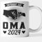 Oma Tasse Grossmuter Mutter Geschenk Muttertag Enkel Enkelin - befördert zur Oma 2024 Kaffeebecher