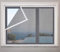 100x180cm,Window Screen Mosquito Netting, Self Adhesive Window Fly Screen Insect Mesh Curtain Bug Bee Protector