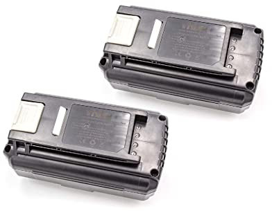 vhbw 2X Akku kompatibel mit Ryobi RY40190-Y, RY40180, RY40201A, RY40200, RY40112, RY40190, RY40180-Y Werkzeug (5000 mAh, Li-Ion, 36 V)