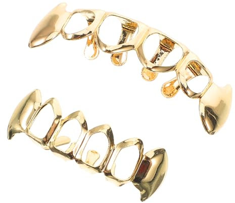 COSMEVIVI Zähne Zum Aufstecken 1 Set Zahnpfanne Single Mouth Grill Zähne Grill Kit Hip Hop Zähne Grill Hip Hop Mund Grills Grill Für Zähne Hip Pop Zubehör
