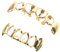 COSMEVIVI Zähne Zum Aufstecken 1 Set Zahnpfanne Single Mouth Grill Zähne Grill Kit Hip Hop Zähne Grill Hip Hop Mund Grills Grill Für Zähne Hip Pop Zubehör