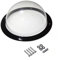 Dog Fence Window - Semicircle Pet Viewing Bubble | Acrylic Clear Dome for Fence, Transparent and Easy to Install, Round Bubble Window for Pets and Children, Perfect for Dog Kennels and Areas