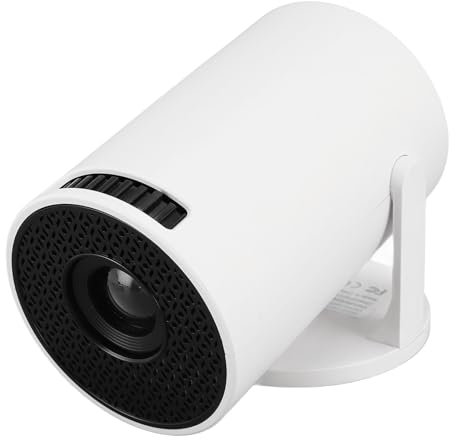 Mini Projector for Kids, Smart Projector with with Wifi and Bluetooth, Auto Keystone Correction, Supported 270° Rotatable Portable Smart Projector for Home Movie