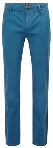 BOSS Maine Regular-fit Jeans Aus Bequemem Stretch-Denim In Blau