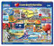 White Mountain I Love South Carolina Puzzle 1000 Piece American Collage Jigsaw Puzzles for Adults and Families
