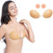 DODOING Silicone Sticky Bra Strapless Adhesive Br a Invisible Push-up B ra Stick on Bra Backless Br-a for Women Nude D