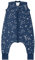 Mosebears Gigoteuse Bébé à Pieds 1.0Tog Respirante en Coton-Gigoteuse d'Été et l'automne pour bébé(navy blue,75cm(12-24 Mois))
