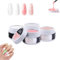 Builder Gel für Nägel 4 Farben, Nagelverlängerung,15ml UV Gel nägel zur Nagelverlängerung und Modellage,Salon DIY zu Hause