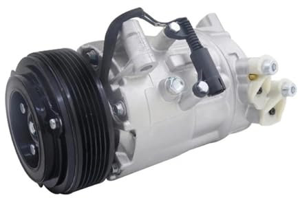 ATATKRT Compresor de Aire Acondicionado CSV613C for BMW E36, E46, E39, 64526918750, 64526908660, 64528386837, 64529175669, 64526918750