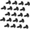 HOMOCONO 100Pcs Computer Case Pci Slot Screws Round Head Fasteners for Replacement Durable Metal Screws for Motherboard Assembly and Repair