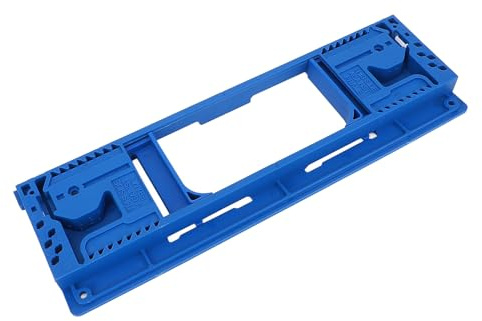 Irfora Einstellbare, Vielseitige Türscharnier-Router-Vorlage, Präzise Schnitt und Installation, aus ABS für 2-1/2 Bis 6 Zoll Scharniere mit 1-3/8 Bis 2-1/2-Zoll-Türstärke,