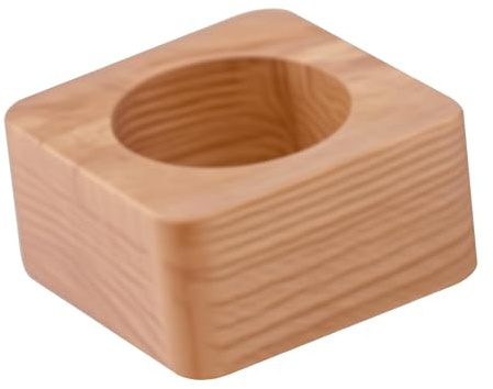 HuadaXtai Portauova in Legno, Supporto, Piatto, Rustico, Portauova Compatto, Rastrelliera per Piano di Lavoro, Tavolo, Ristorante, Frigorifero, Riga Singola 1 Slot