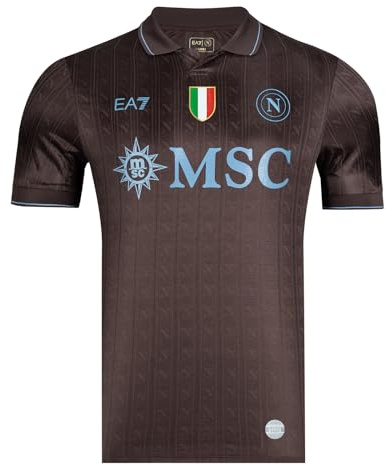 SSC Napoli Maglia Gara Third Authentic 2025/2026, Prodotto Ufficiale
