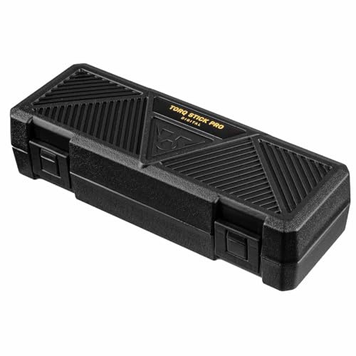 Topeak Torq Stick Pro 15400200 Lot de 20 clés dynamométriques numériques Pliables en Acier et Aluminium Argenté 8 mm Boîte à Outils compacte 25 x 9 x 6 cm