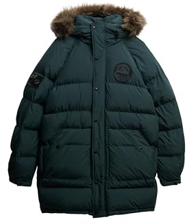 Superdry Herren Everest Longline Steppmantel