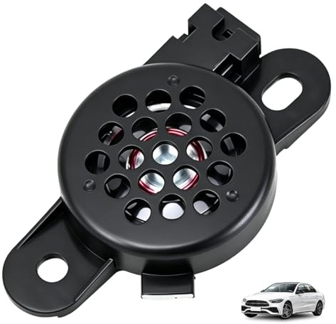 Warntongeber Warnsummer, PDC Warnsummer 8E0919279 4B0919279 2 Pin Einparkhilfe Lautsprecher Parktronic Signalgeber passend für A1 A3 A4 A6 VW Golf Passat Skoda Seat mit Park Distance Control