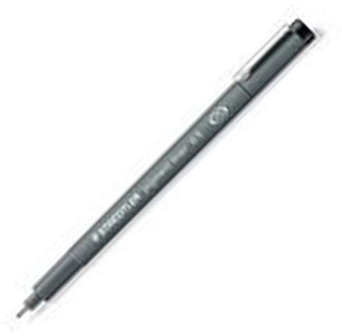 STAEDTLER Feinschreiber pigment liner, 0,1 mm, schwarz