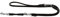 HUNTER ROUND & SOFT ELK Verstellbare Hundeführleine, Leder, weich, rund, 1,0 x 200 cm, schwarz