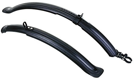 Oxford Stop 1 Hybrid Bike Mud Guard - Black, 700 C