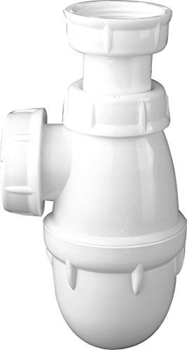Nicoll 92540 Siphon evier reglable 40x49 552 0204002, Blanc