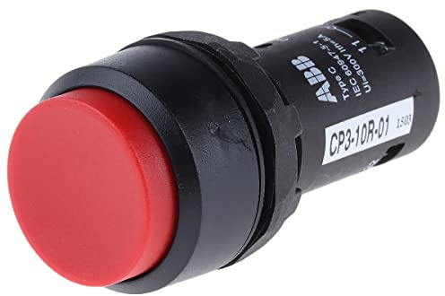 Betätigungsplatte abb-entrelec CP3 – 10r-01 Kompakt scheidenden rot blickdicht