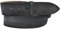 Post & Co Guertelband Graues Velourleder; Breite 4 cm; 105 cm
