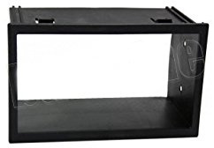 CARAV 24-064 doppel DIN Autoradio Radioblende für Passat Golf Lupo Polo Fabia Octavia Superb Ibiza A-Klasse W168 M-Klasse W163 W414 S40