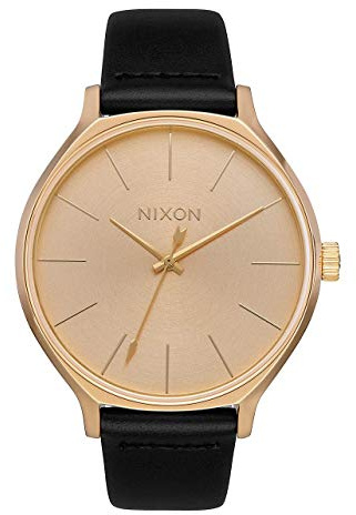 Nixon DamenArmbanduhr Analog Quarz Leder A1250-510-00