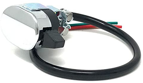 Moto Interruttore Frecce Cromo per 25mm 1 Manubrio