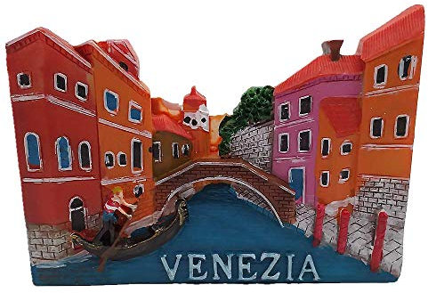 Venedig Italien 3D-Kühlschrankmagnet, Reise-Souvenir, Geschenk, Heim- und Küchendekoration, Magnet-Aufkleber, Venizia, Italien, Kühlschrankmagnet