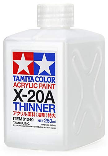 Tamiya X-20A Acrylic Paint Thinner 250ml Bottle