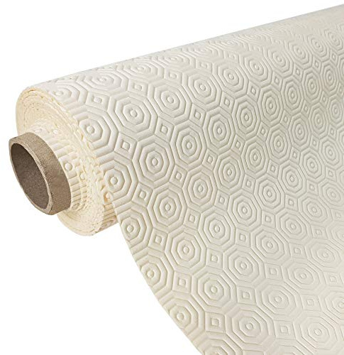 Tischdeckenunterlage 105x170 cm | Tischschoner aus Polyester und PVC – wasserabweisend und rutschfest | Tischpolster schützt vor Hitze, Kratzern und Flecken | Untertischdecke | Molton Weiß