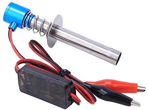 Allumeur de moteur RC, accessoire de véhicule d'allumage de démarreur de bougie de préchauffage électronique d'allumage de moteur RC universel pour voiture télécommandée 1/8 1/10