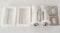 AAN® Toilet Top Cover Lid Toilet Seat Top Fixing Hinges Screws WC Blind Hole Fixing White Easy Installation 2 Pack